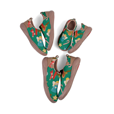 Christmas Deer Kids Slip On