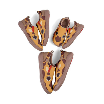 Giraffe Face Kids Slip On