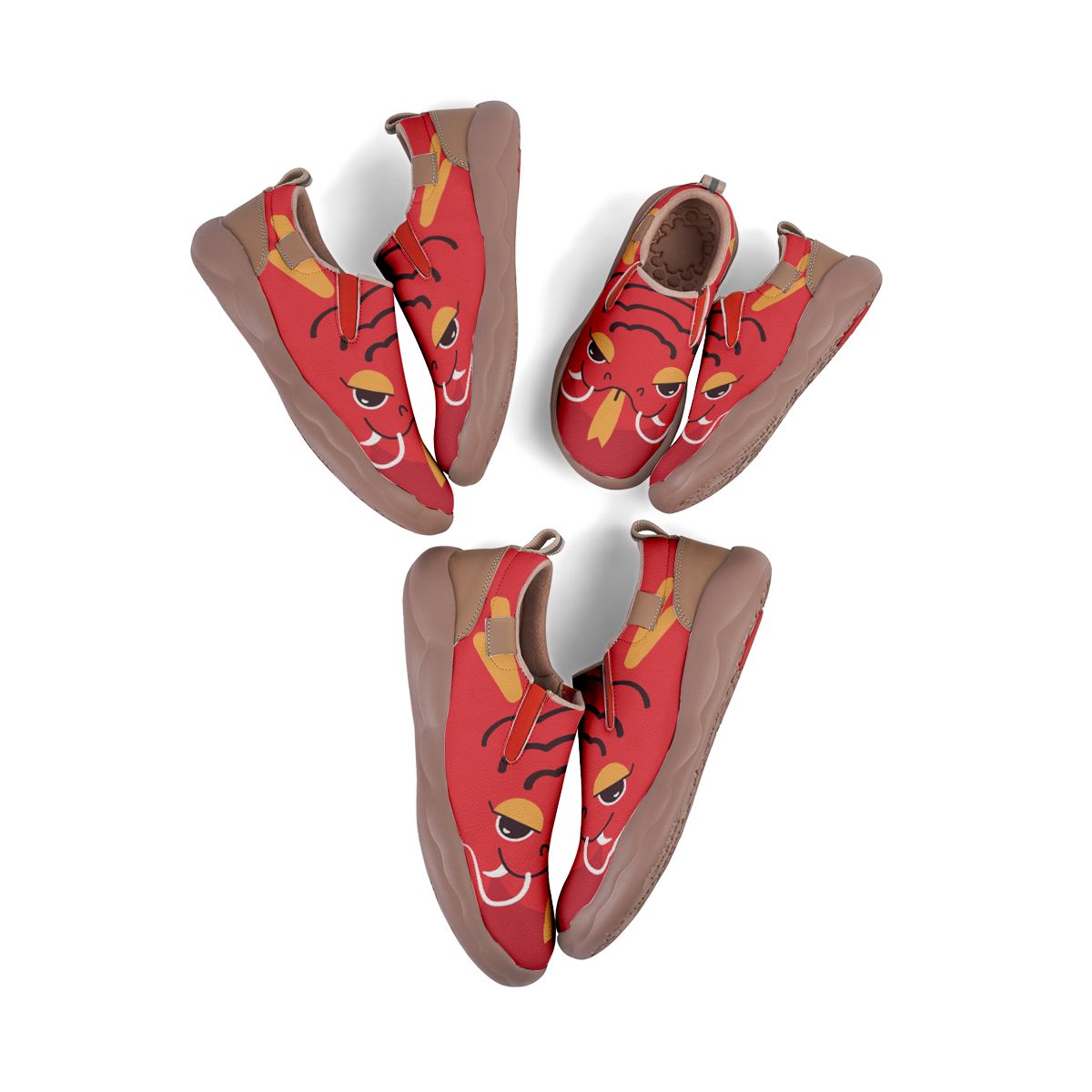 Dragon Face Kids Slip On