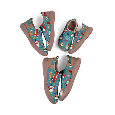 Christmas Snowman Kids Slip On