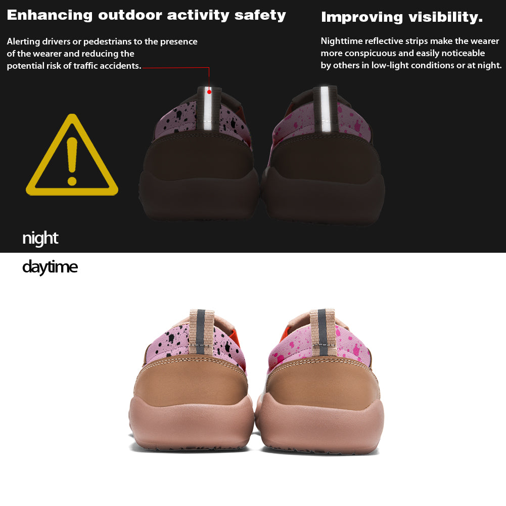 Butterfly Breast Cancer Slip On