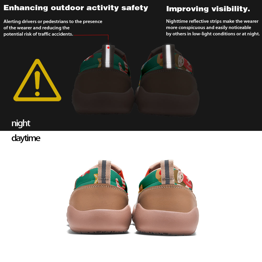 Christmas Deer Kids Slip On