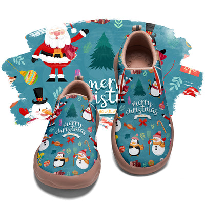 Christmas Snowman Kids Slip On