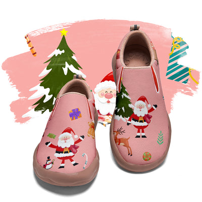 Christmas Santa Claus Kids Slip On