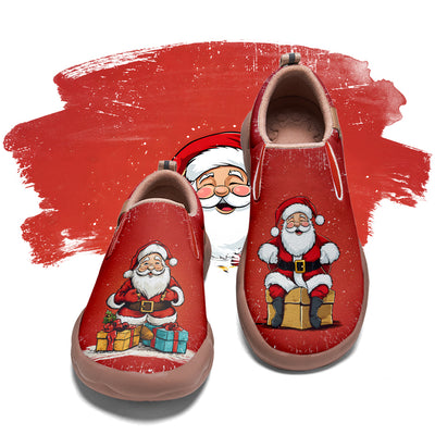 Cartoon Santa Claus Slip On