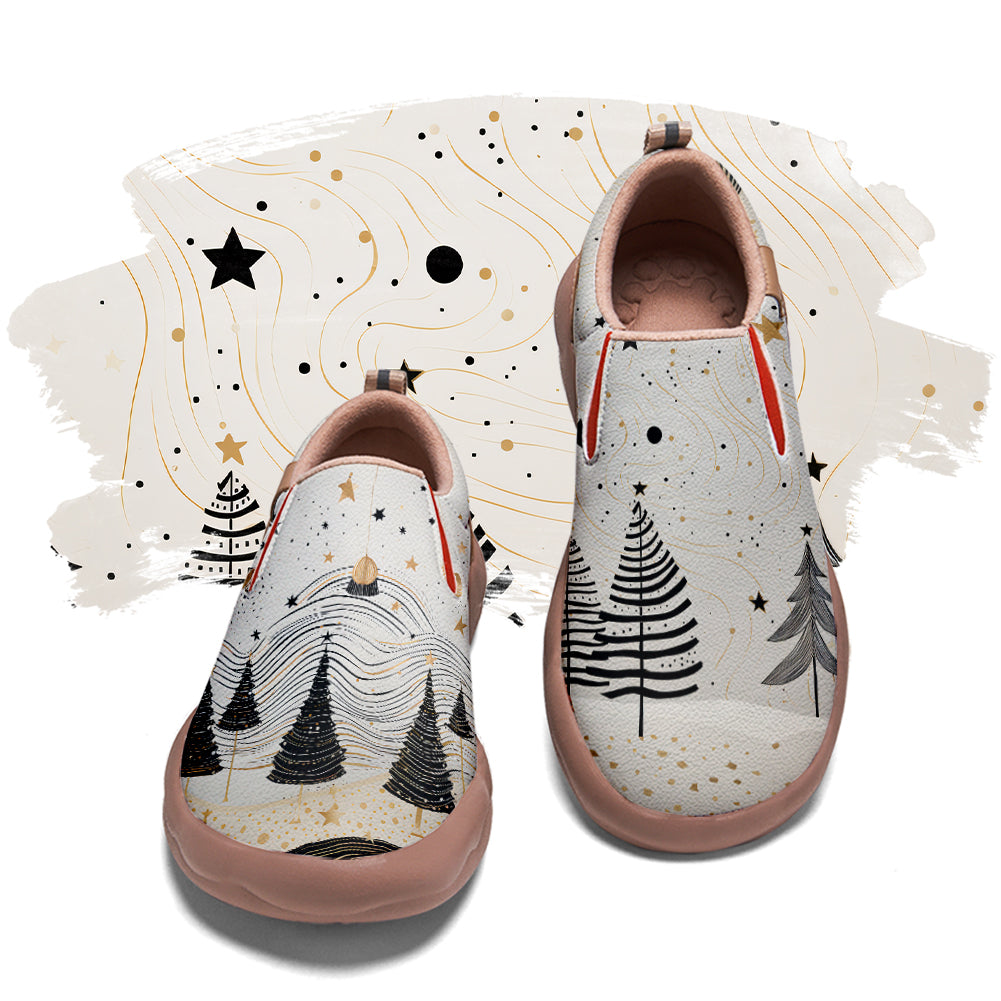 Christmas Tree Kids Slip On