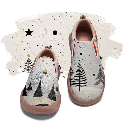 Christmas Tree Kids Slip On