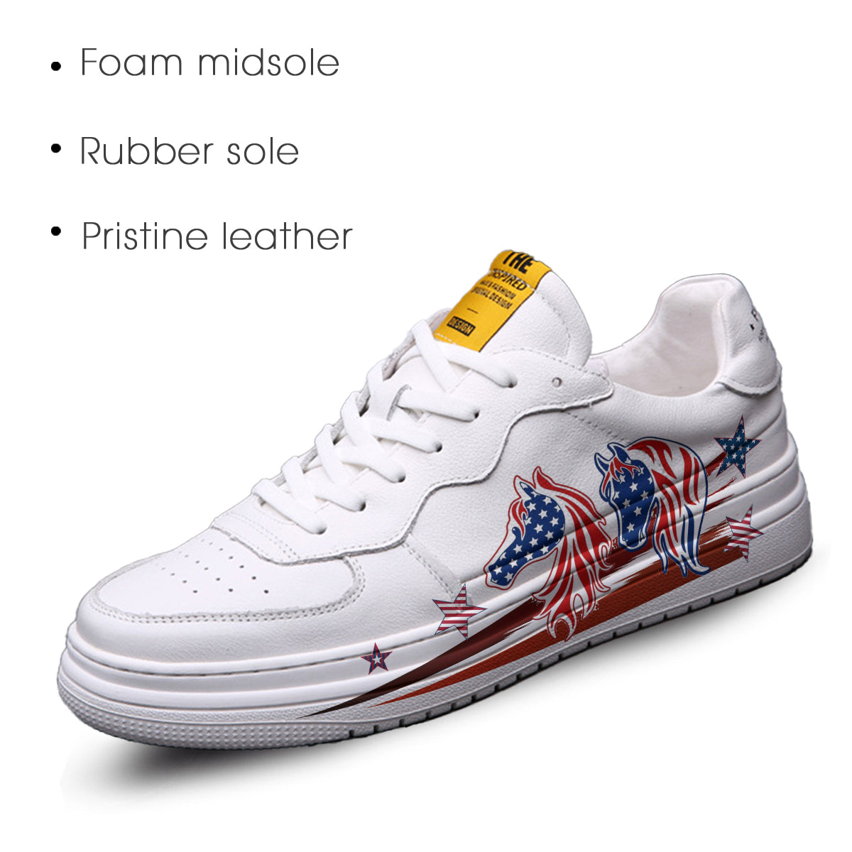 American Flag Low Top Sneaker