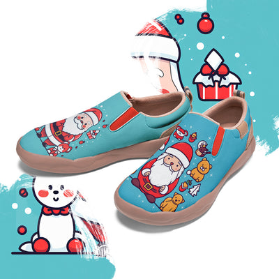 Cartoon Santa Claus Slip On