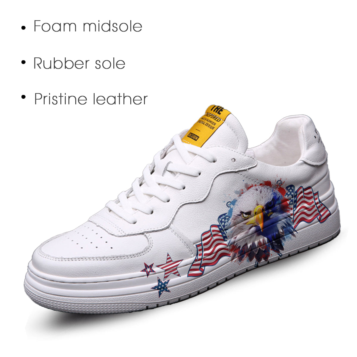 American Flag Eagle Low Top Sneaker