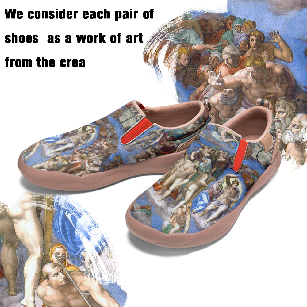 Michelangelo Last Judgement Slip On