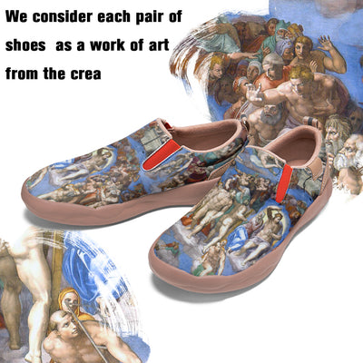 Michelangelo Last Judgement Slip On