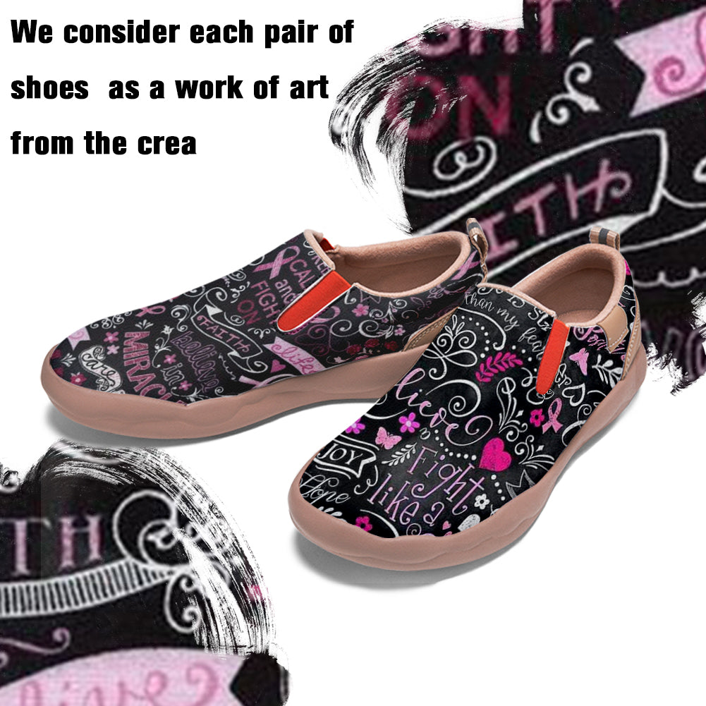 Breast Cancer Slip On