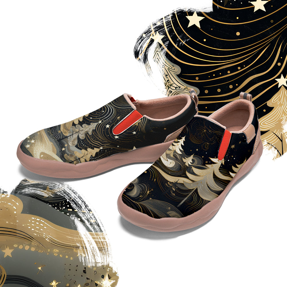 Christmas Tree Kids Slip On