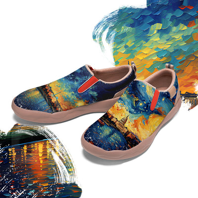 Starry Night Washington City Slip On