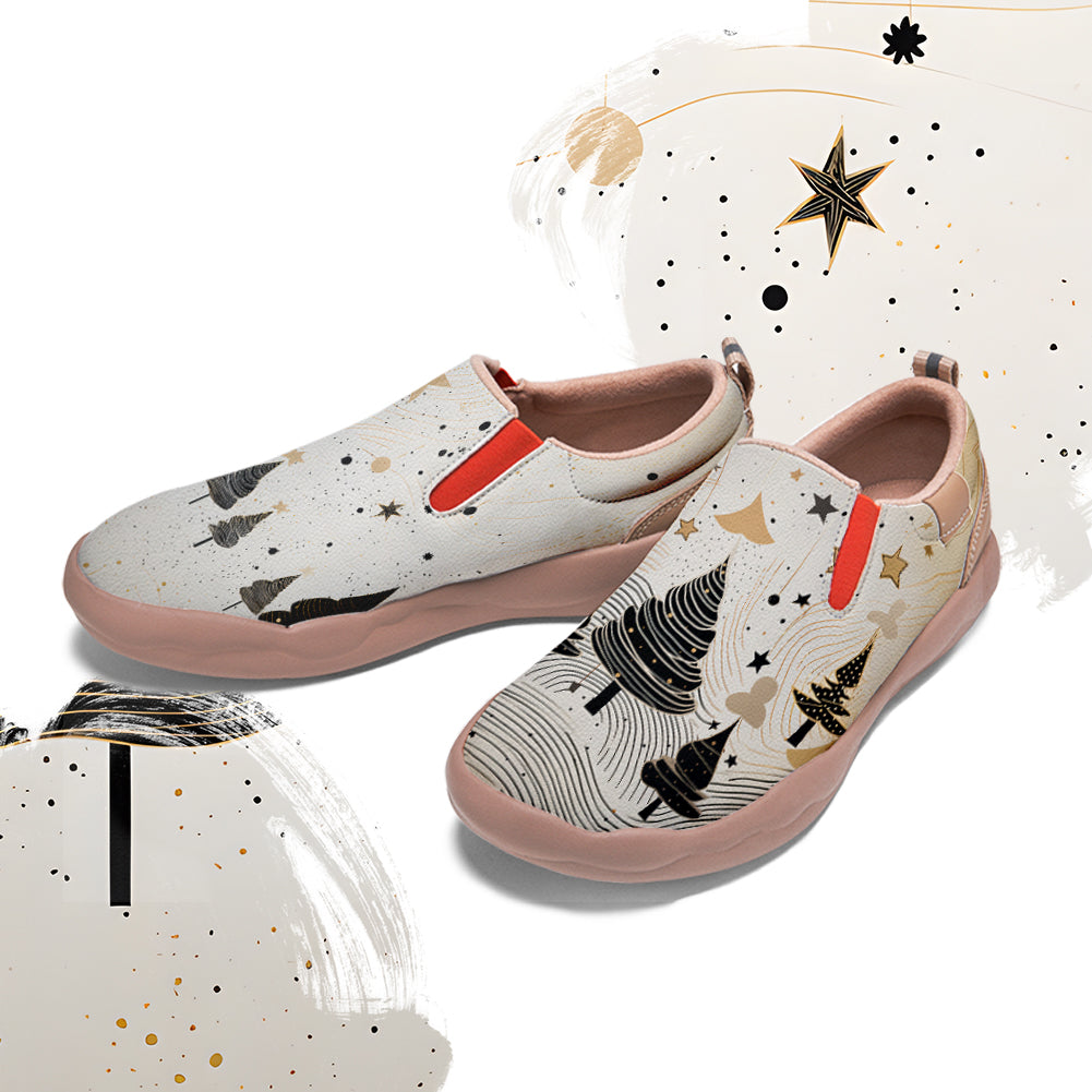 Christmas Tree Kids Slip On