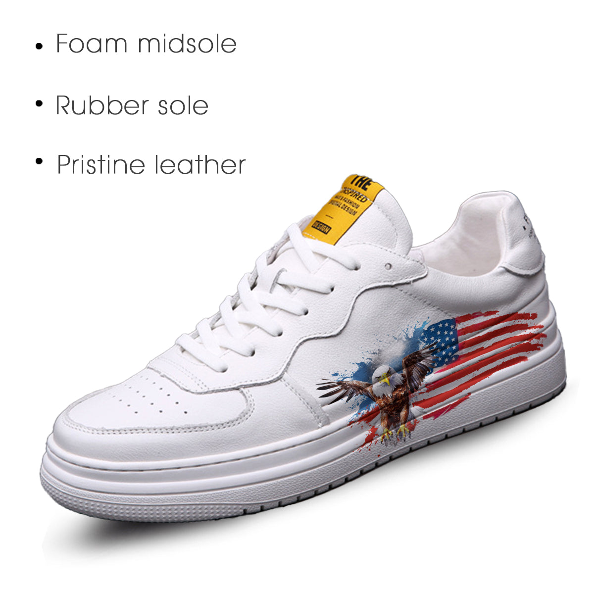 American Flag Eagle Low Top Sneaker