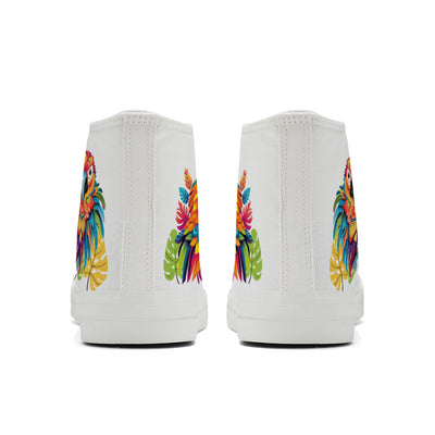 Parrot High Top Canvas Shoes