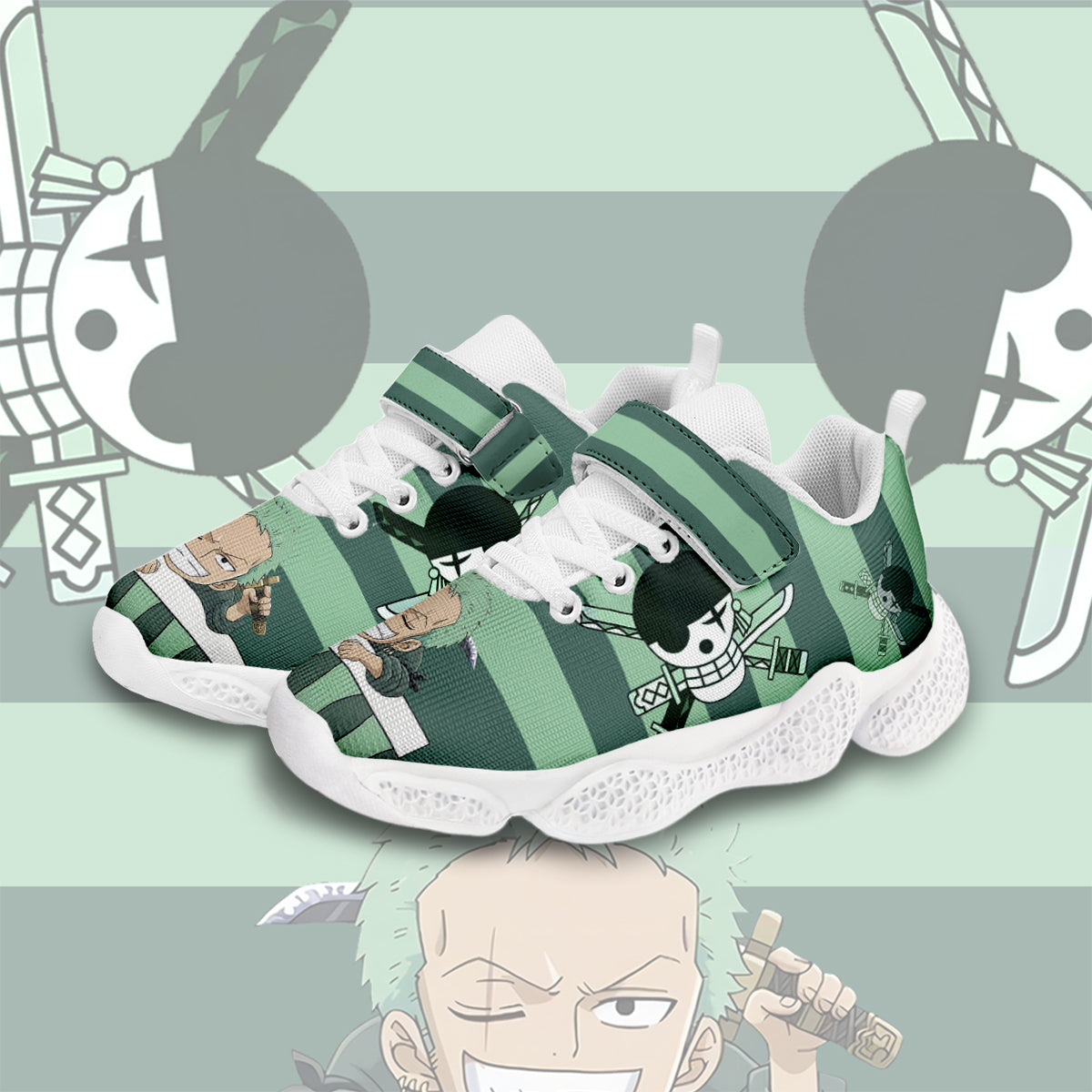 Roronoa Zoro Kids Running Shoes