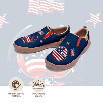 American Flag Slip On