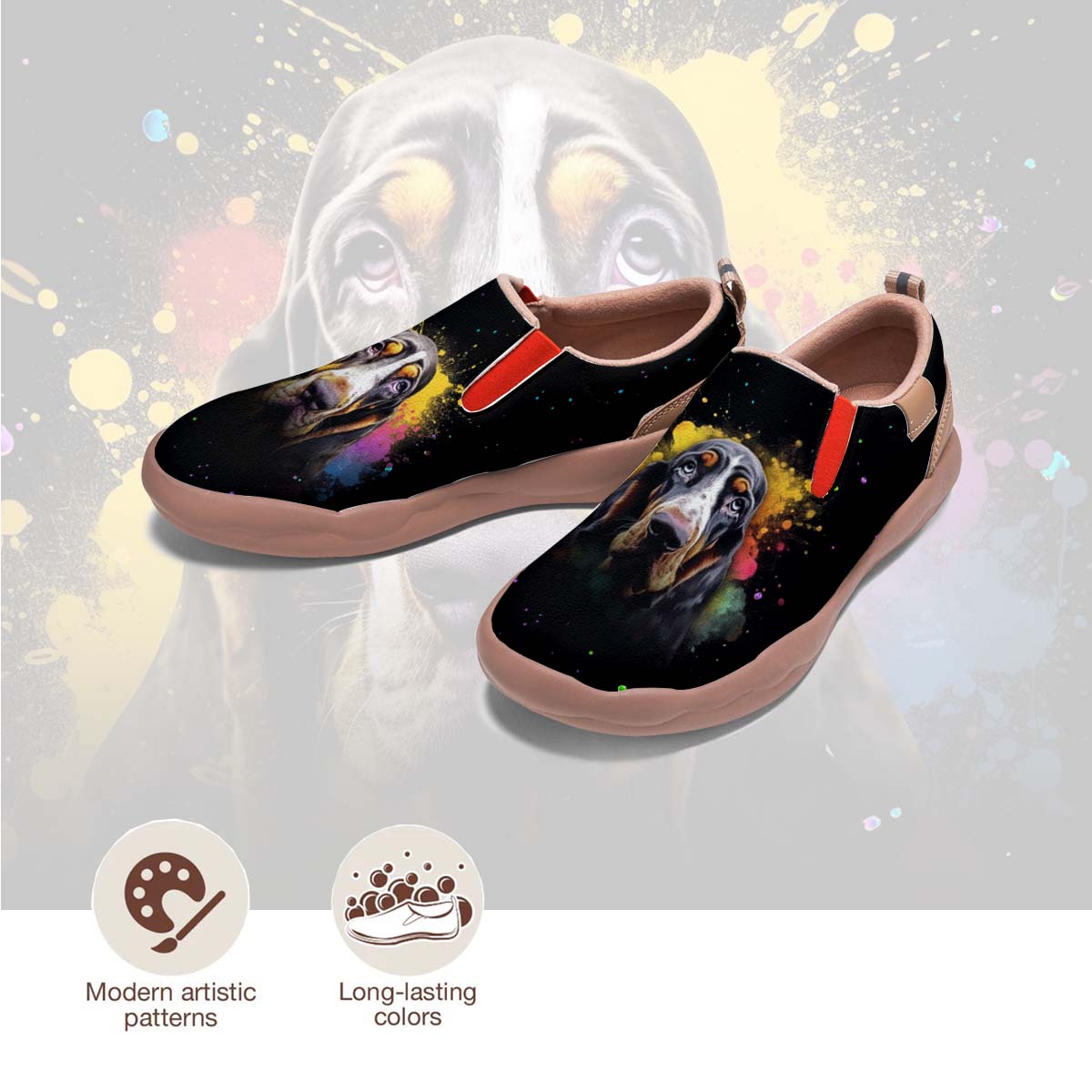 Basset Hound Slip On