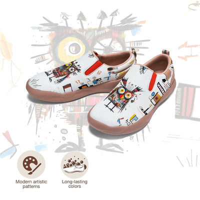 Basquiat Owl Slip On