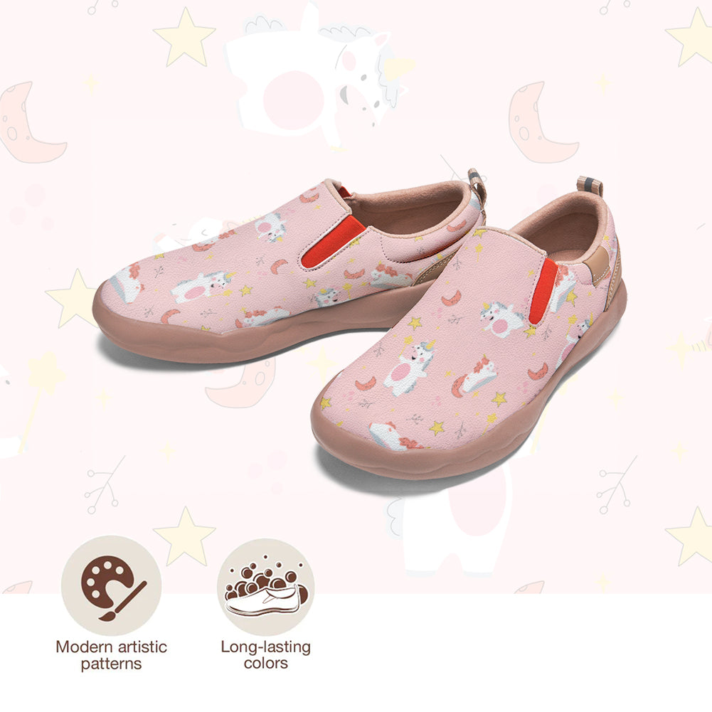 Pink Unicorn Slip On