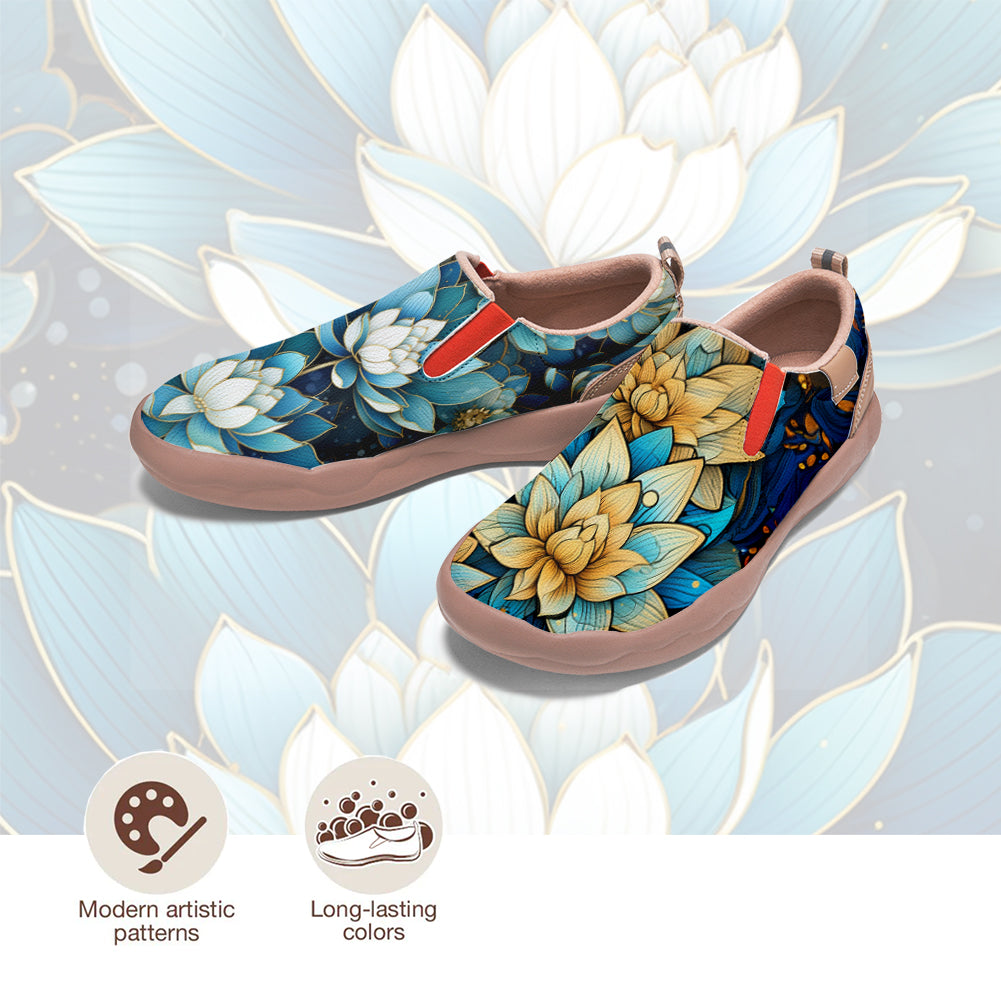 Blue Lotus Slip On