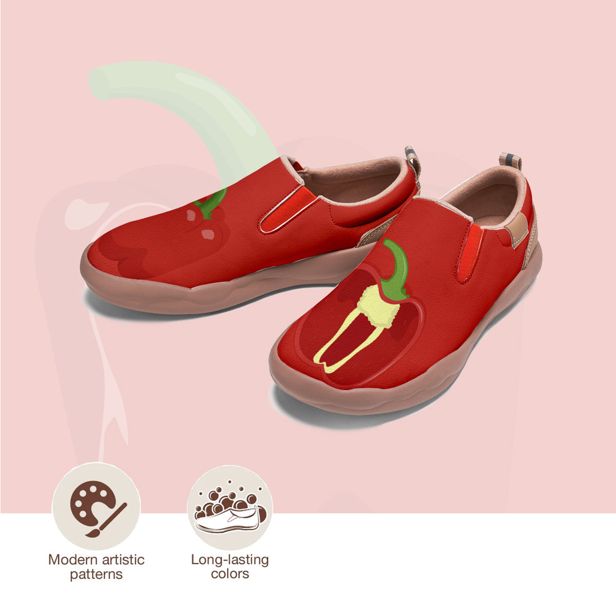 Red Pepper Slip On