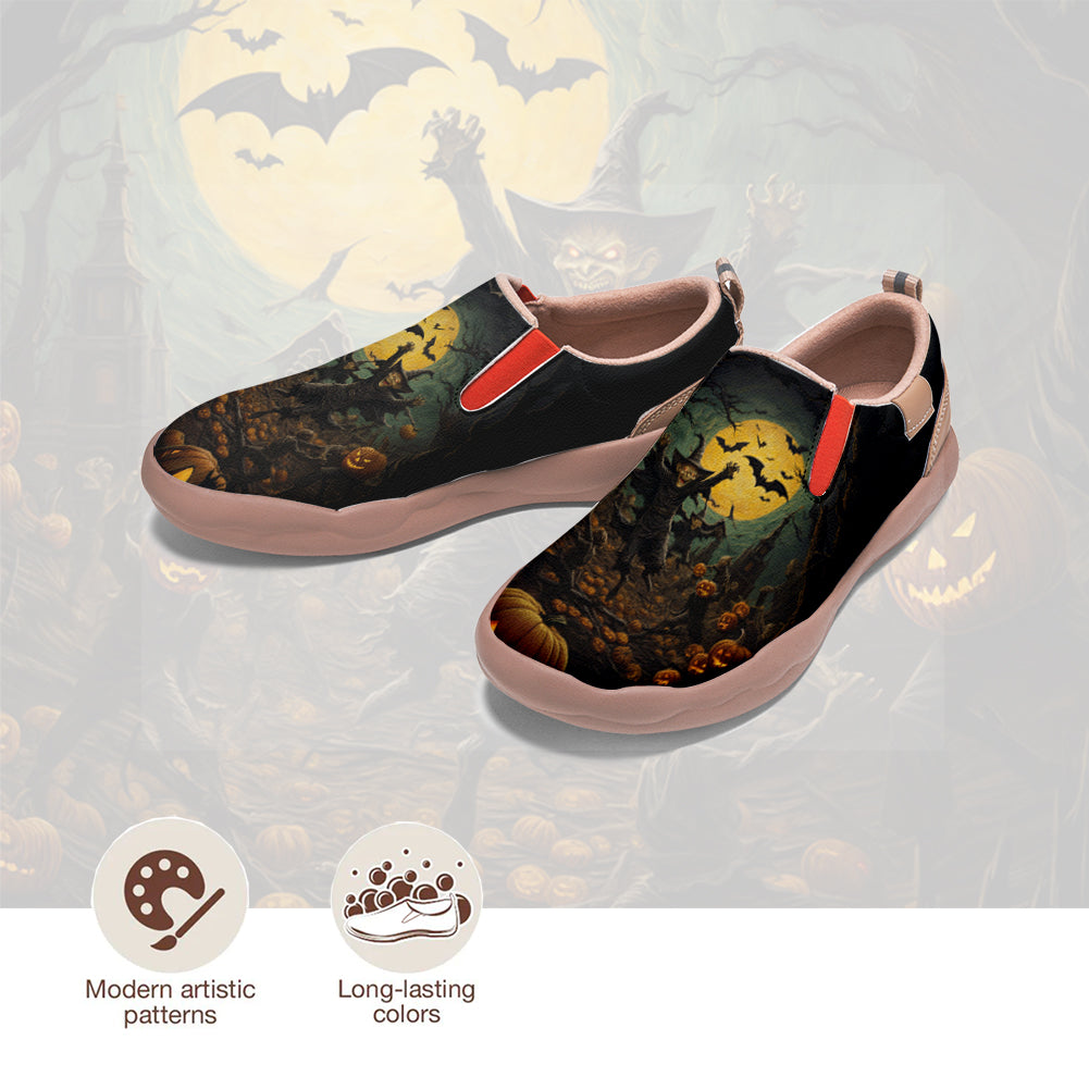 Halloween The Witch Pumpkin Slip On