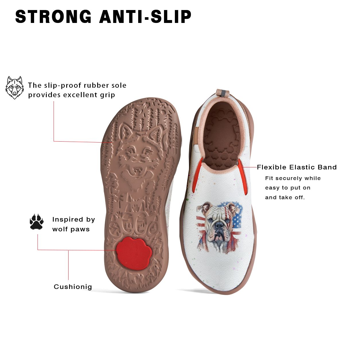 Cool Pug Slip On