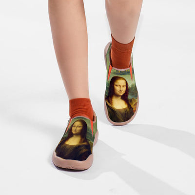 Leonardo da Vinci Mona Lisa Slip On