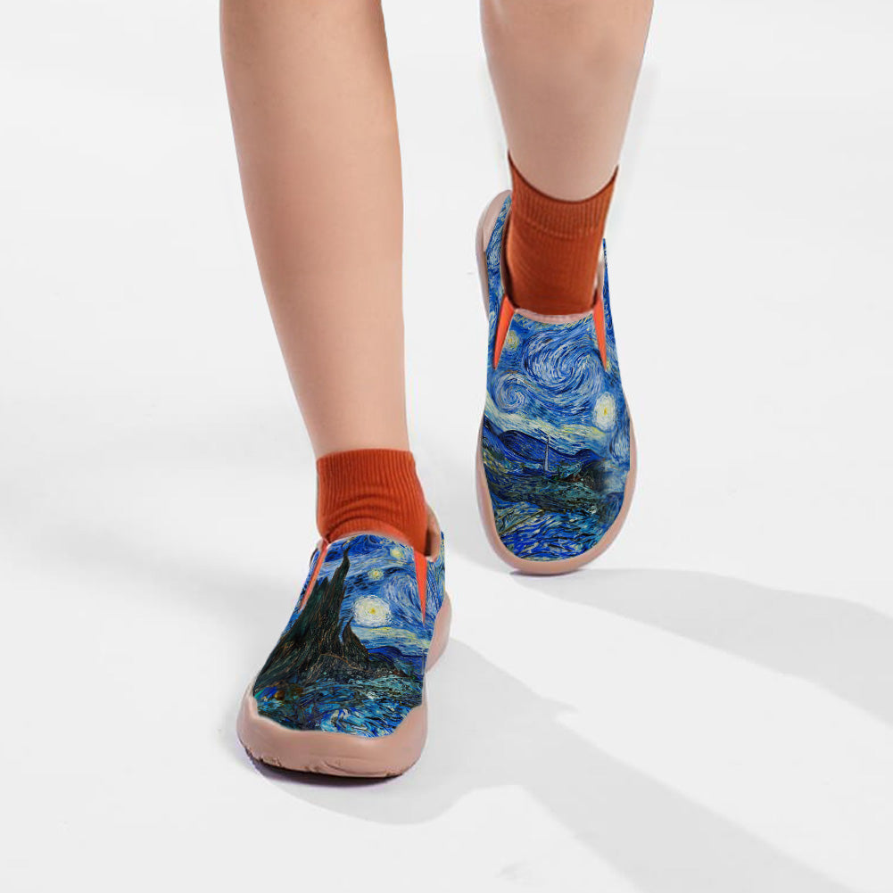 Van Gogh Starry Night Slip On