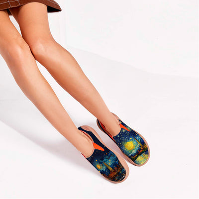 Starry Night Cleveland City Slip On