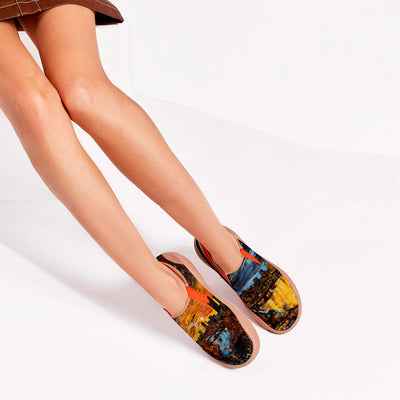 Graffiti Boston City Slip On