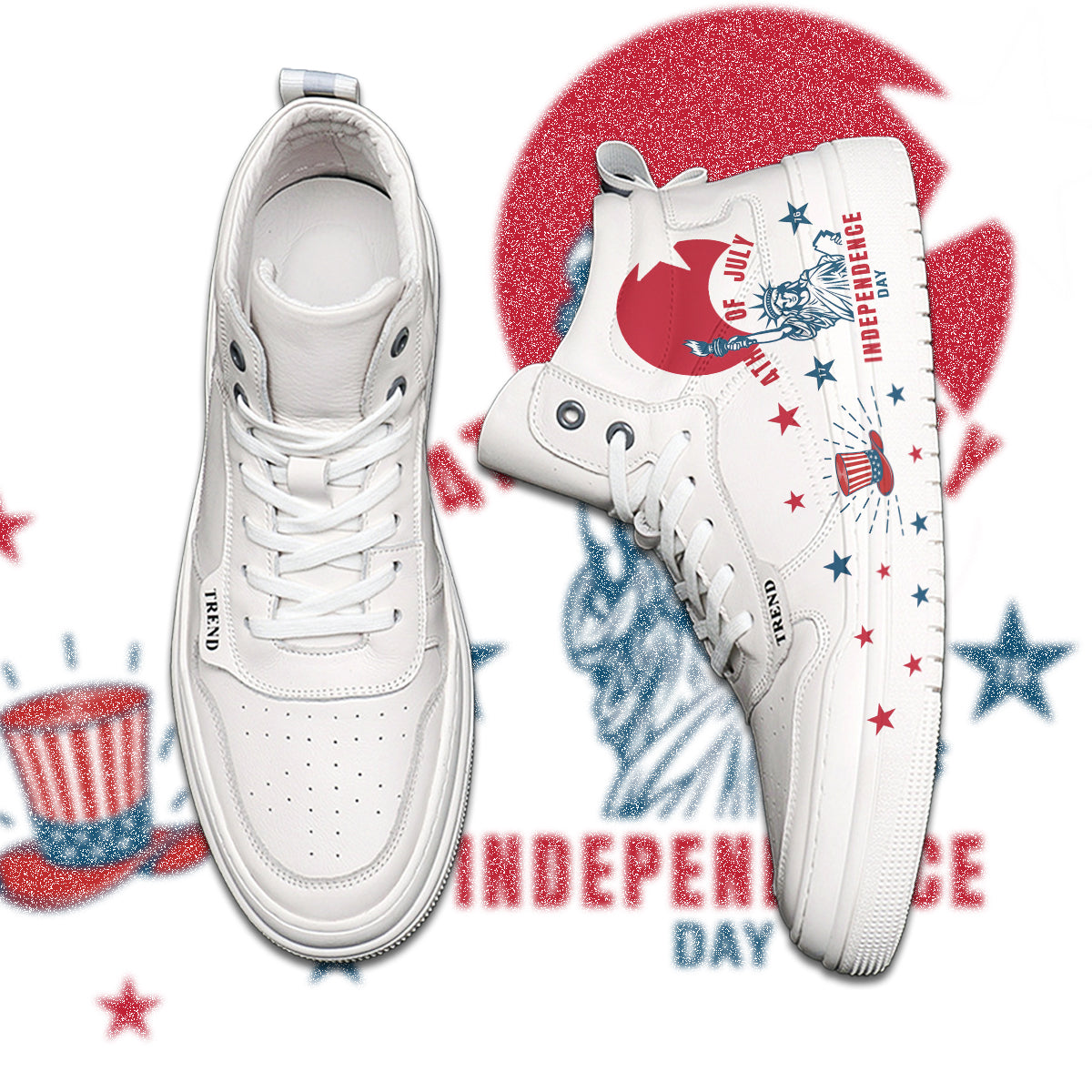 4th of July High Top Sneaker