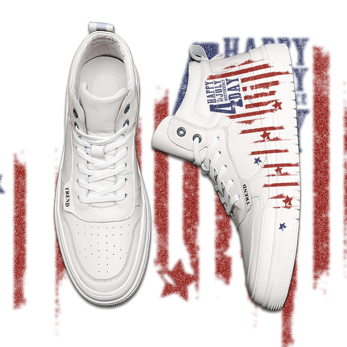 4th of July High Top Sneaker