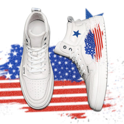 American Flag High Top Sneaker