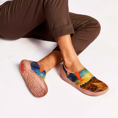 Starry Night Phoenix City Slip On