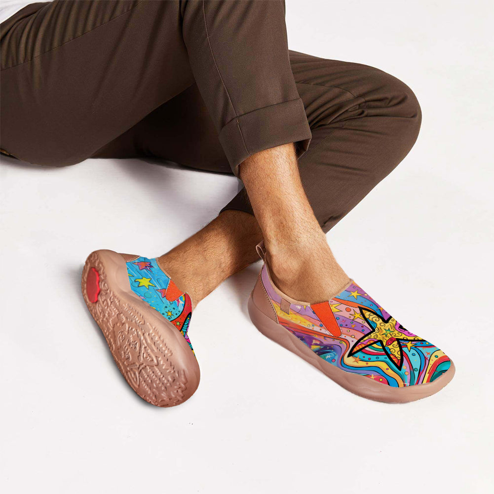 Graffiti Starfish Slip On