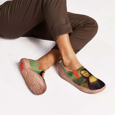 Leonardo da Vinci Mona Lisa Slip On