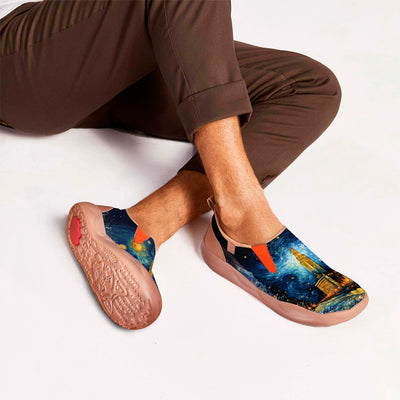 Starry Night Cleveland City Slip On