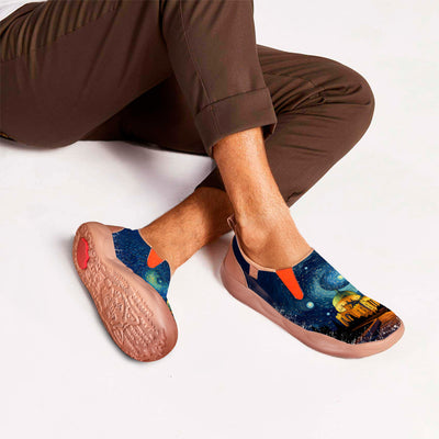 Starry Night Los Angeles City Slip On