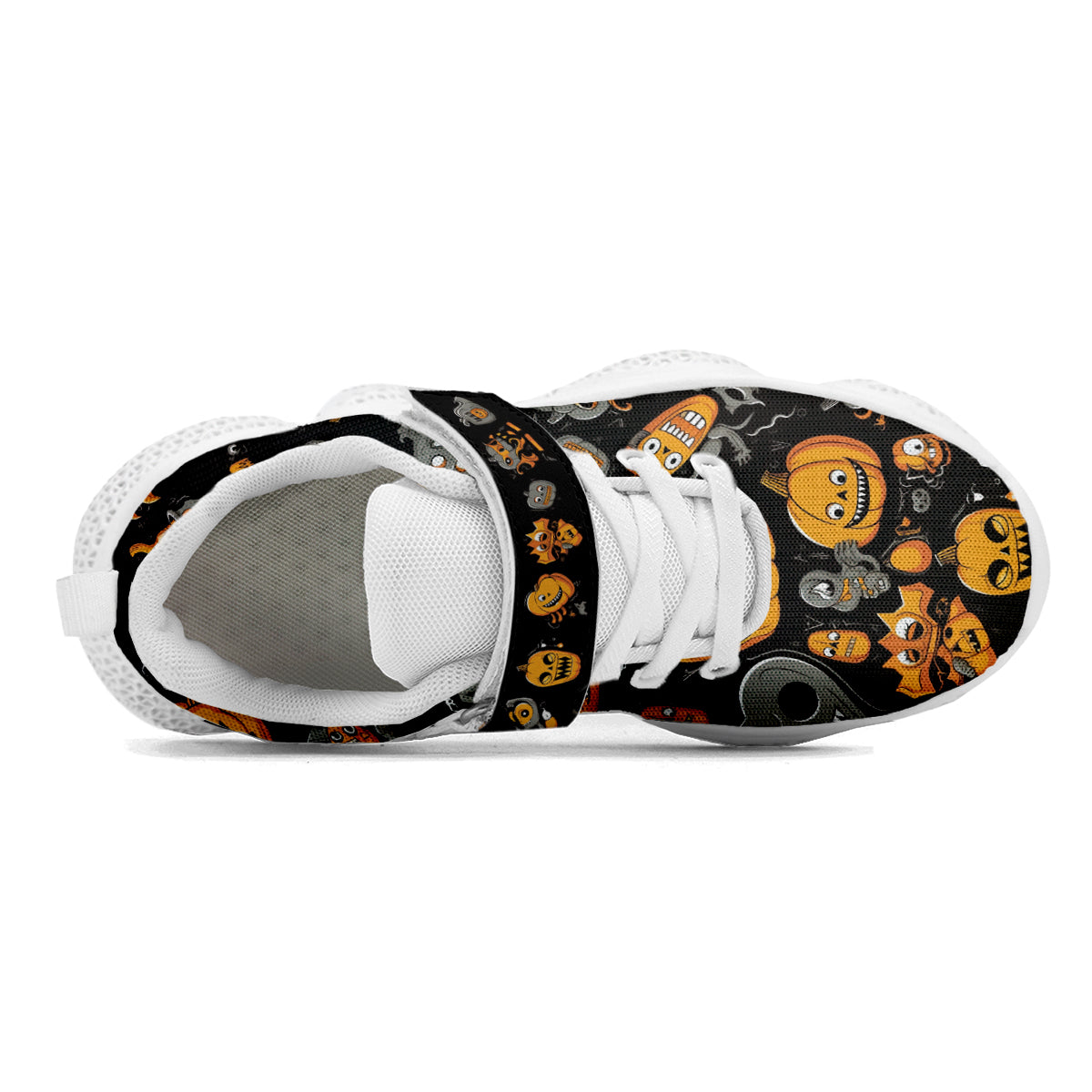 Halloween Pumpkin Kids Running Shoes