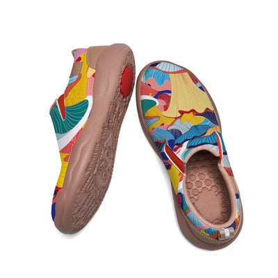 Colorful Mushroom Slip On