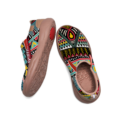 Tribal Retro Style Slip On