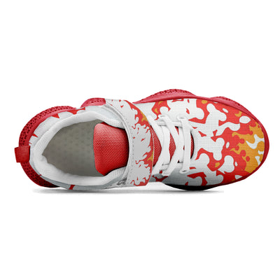 Red Flame Kids Running Shoes