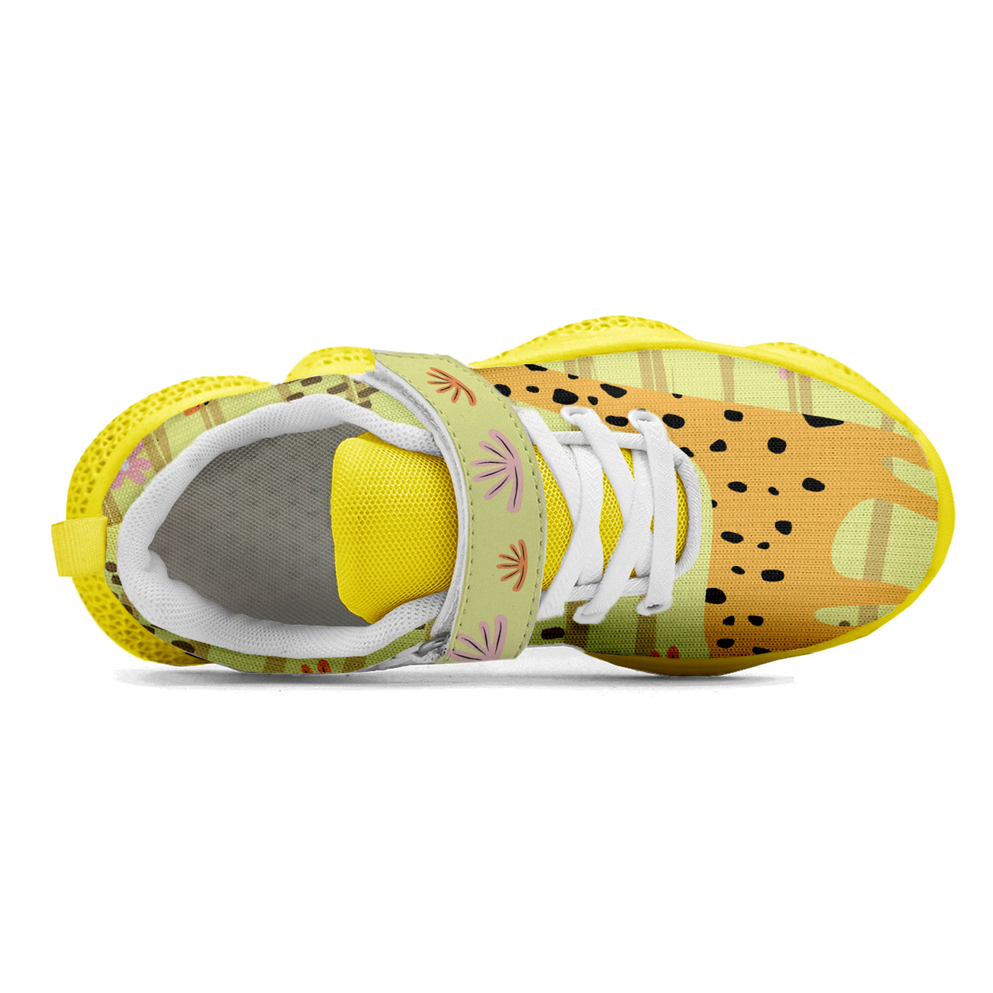 Zebra And Giraffe Kids Running Shoes