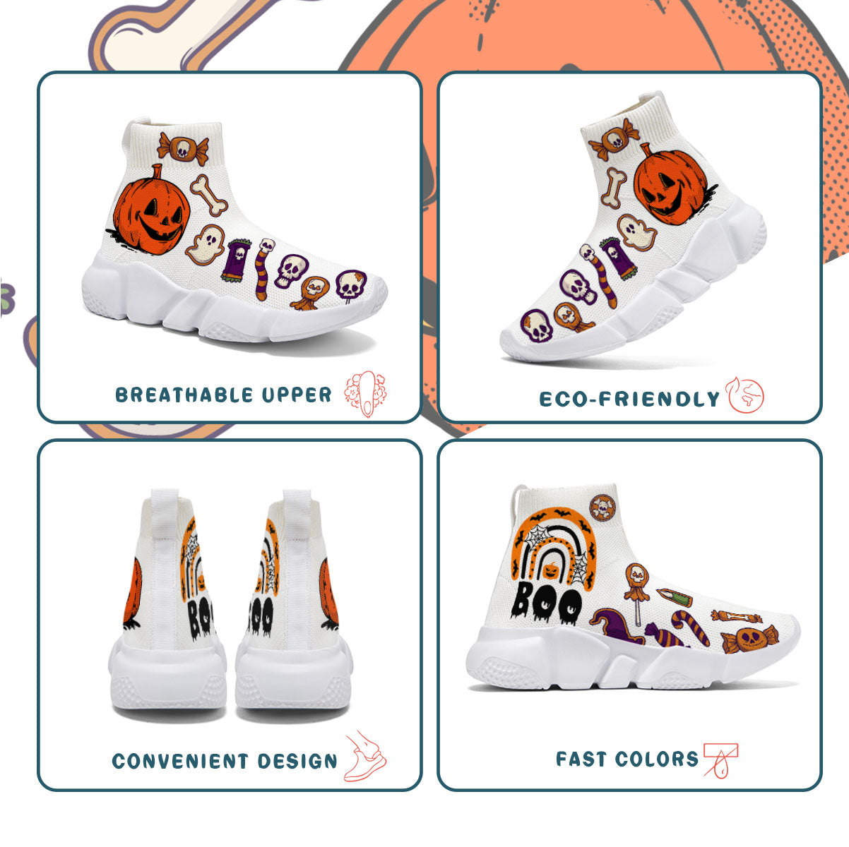 Halloween Pumpkin Kids Speed Trainer