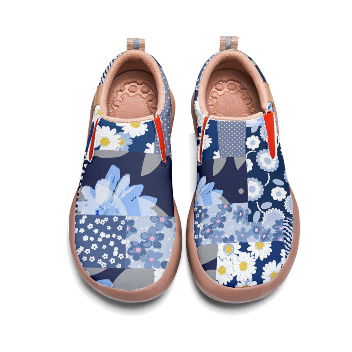 Floral Patchwork Slip On